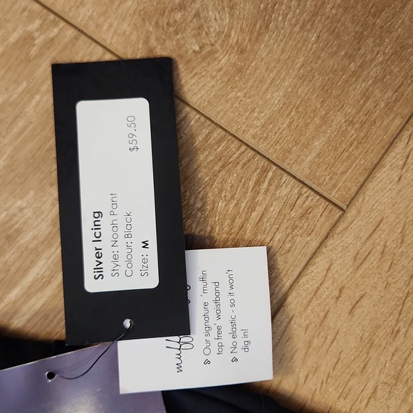 Silver Icing Wide Leg Yoga Pants Sz M - Picture 5 of 6